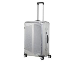 Samsonite Lite-Box Alu Boss Edition 4 ruote Carrello 76 cm color argento