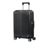 Samsonite Lite-Box - Valigia da cabina premium 55x40x20 cm, trolley da cabina con scocca rigida, compatibile con Ryanair/EasyJet, leggera, 2,20 kg - 38 L - Nero