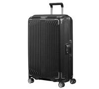 Samsonite Lite-Box - Valigia rigida premium di medie dimensioni 69 cm, valigia da viaggio con 4 ruote, leggera, lucchetto TSA, 75 L - 2,80 kg - Nero