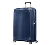 Samsonite Lite-Box - Valigia rigida premium extra large 81 cm, valigia da viaggio con 4 ruote, leggera, lucchetto TSA, 124 L - 3,50 kg - Blu (Deep Blue)