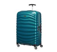 Samsonite Lite-Shock Spinner M Valigia, 69 cm, 73 L, Blu (Petrol Blue)