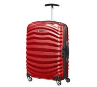 Samsonite Lite-Shock Trolley da cabina, 55 cm | Rosso Giacinto, trolley rigido, 55H x 40W x 20D cm, 36 L, 1.7 kg, con lucchetto TSA e in materiale Curv