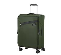Samsonite Litebeam Trolley da cabina, 66 cm | Edera, trolley morbido espandibile, 67/73 L, 2.4 kg, con lucchetto TSA e in materiali riciclati
