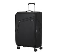 Samsonite Litebeam Trolley da cabina, 77 cm | Nero, trolley morbido espandibile, 103/111 L, 2.8 kg, con lucchetto TSA e in materiali riciclati