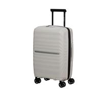 Samsonite Neo Flux - Spinner S Slim, Gestione espandibile, 55 cm, 39/45 L, beige (caldo neutro)