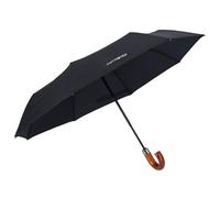 Ombrello corto con manico curvo nero - Tabella Colori: Nero