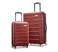 Samsonite Omni 2 - Valigia rigida espandibile con ruote girevoli, in policarbonato, 2-Piece Set (Carry-on/Medium)