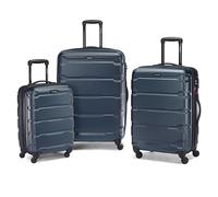 Samsonite Omni Pc Hardside Bagagli Espandibile con Ruote Spinner, Foglia di t (Blu) - 68311-2824