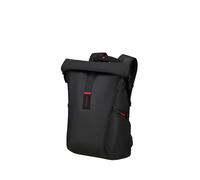 Samsonite Paradiver Light - Zaino Rolltop espandibile porta PC 17.3", 49 cm, 25/35 L, Nero
