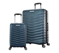 Samsonite Precision DLX - Set di valigie espandibili, 2 pezzi, colore: Blu laguna