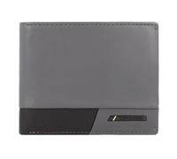 Samsonite Pro-DLX 6 Portafoglio Protezione RFID Vera Pelle 10.5 cm grigio