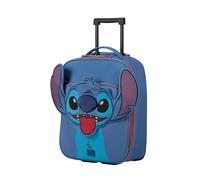 Samsonite Sammies Disney Stitch - Trolley Cabina Bambini a 2 Ruote 45x36x19 cm, Valigia Bagaglio a Mano Compatibile EasyJet, Valigia Sotto Sedile per Bambini, 30L