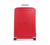 Samsonite S'Cure Valigia trolley (4 ruote) rosso, plastica, 52 x 75 x 31cm