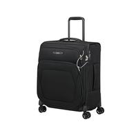 Samsonite Spark Sng 2 Trolley da Stiva 4 Ruote, 56 cm | Nero, trolley rigido, 56H x 45L x 25P cm, 60 L, 3 kg, con lucchetto TSA, doppie ruote a scomparsa e cinghie interne