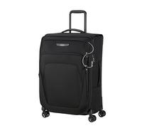 Samsonite Spark SNG Eco - Valigia Morbida 67 cm Media - Trolley con 4 Ruote, Lucchetto TSA, Leggera & Espandibile - Nero (Black)