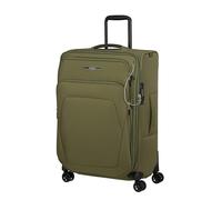 Samsonite Spark SNG Eco - Valigia morbida da viaggio 67 cm di medie dimensioni - Trolley con 4 ruote, lucchetto TSA, leggera ed espandibile - Verde (Olive)