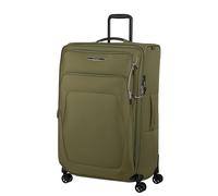 Samsonite Spark SNG Eco - Valigia morbida da viaggio grande 79 cm - Trolley con 4 ruote, lucchetto TSA, leggera ed espandibile - Verde (Olive)