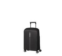 Samsonite TA Revolution - Copertura Pieghevole per Valigia Taglia S, Coprivaligia adatto per 55 cm, Protezione Bagaglio da Viaggio, con Dettaglio Riflettente, Nero