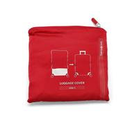 Samsonite Ta Revolution Foldable Copertura protettiva per valigia L - Copertura antipioggia (red) rosso