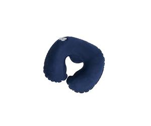 Samsonite TA Revolution - Cuscino da viaggio gonfiabile, gonfiabile e sgonfiabile rapidamente, cuscino da viaggio per aereo, auto e in movimento, con custodia da viaggio, Blu (Midnight Blue)