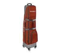 Samsonite The Protector Hard & Soft Golf Travel Cover with Shark Wheels, Copertura da Viaggio Unisex, Rosso/Terracotta, Taglia Unica