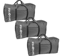 Samsonite Tote-A-Ton - Borsone da viaggio 32,5 cm, colore: Carbone, confezione da 3