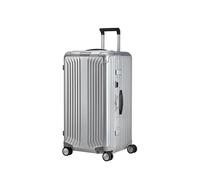 Samsonite Selection Lite-Box Alu Trolley con 4 ruote L (74 cm) / Variante Trunk argento