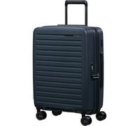 Samsonite Valigia da viaggio Restackd Spinner, 4 ruote, bagaglio a mano 55/20 cm, espandibile, colore blu notte, 45 L - 2,7 kg