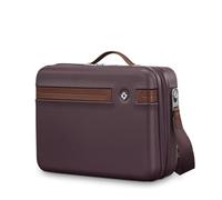 Samsonite Virtuosa Hardside Train Case, Crossbody Travel Makeup Case con tracolla rimovibile, Merlot