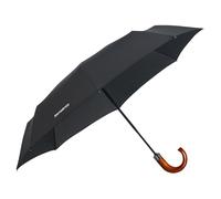 Ombrello corto con manico curvo nero - Tabella Colori: Nero