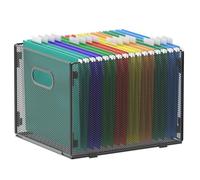 samstar - Cartella portadocumenti da appendere, in rete, formato A4