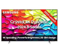Samsung 138 cm (55 pollici) D Series Crystal 4K Vivid Pro Ultra HD Smart