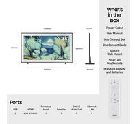 Samsung 2025 65 The Frame Art Mode QLED 4K HDR Smart TV 165,1 cm (65 ) 4K Ultra HD Wi-Fi Nero - Nouvo