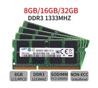 Samsung 32GB 16GB 8GB 4G DDR3 DDR3L 1866MHz 1600MHz 1333 Laptop Memory RAM LOT