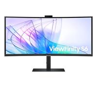 Samsung S65VC Monitor PC 86,4 cm (34") 3440 x 1440 Pixel UltraWide Quad HD LCD Nero