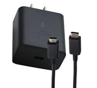 Samsung (45W) Muro Adattatore Del Caricatore ( Usb-C ) W/ Cavo - Nera