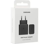 Samsung EP-T4511N Caricatore originale da 45W, Porta USB-C (Senza Cavo), Nero