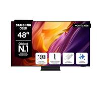 Samsung 48" QE48S95HAEXZT OLED 4K Real Black&Color Smart TV Vision AI 2029 | Motion Xcelerator 165 Hz, Ultimate Gaming Pack, FreeSync Premium Pro, Alexa Built-in, pacchetto intrattenimento