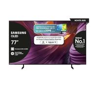 SAMSUNG Smart TV 77'' QE77S85FAEXZT OLED 4K, NQ4 AI Gen2 Processor, 4K AI Upscaling, Glare Free, Dolby Atmos & OTS Lite, Contour Design, 2025
