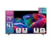 SAMSUNG Micro RGB AI TV 75" MRE75R85HAUXZT, Engine, Color Booster Pro, 4K Upscaling, Motion Xcelerator 144Hz, Dolby Atmos & OTS Lite, Monolith Edge Design, Vision Smart TV, 2026