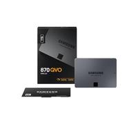 Samsung 870 QVO 2 TB SATA 2.5 Inch Internal Solid State Drive (SSD) (MZ-77Q2T0), Black