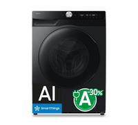 SAMSUNG WD90HG6U94BBU3 LAVASCIUGA, Caricamento frontale, capacità lavaggio 9 kg, asciugatura 6 26 programmi, Profondità 49,5 cm, Giri 1400 rpm, Nero