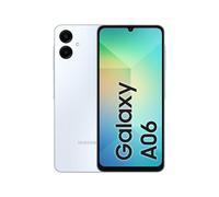 SAMSUNG Galaxy A06 4G LTE Versione Globale SM-A065F/DS, NO NFC, Display 6,7", Doppia SIM 50MP Doppia Fotocamera Blu (Light Blue), 128GB
