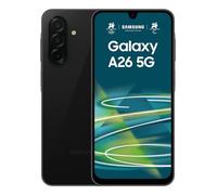 Samsung Galaxy A26 5G, Smartphone con Funzioni intelligenti, Display Super AMOLED 6.7”, 8GB RAM, 256GB, Batteria 5.000 mAh, memoria espandibile, Black