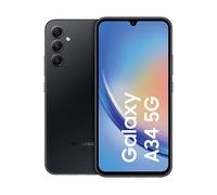 Samsung Galaxy A34 5G Display FHD+ Super AMOLED 6.6”, Android 13, 6GB RAM, 128GB, Doppia SIM, Batteria 5.000 mAh, Awesome Graphite