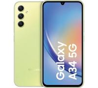 Samsung Galaxy A34 5G Display FHD+ Super AMOLED 6.6”, Android 13, 6GB RAM, 128GB, Doppia SIM, Batteria 5.000 mAh, Awesome Lime