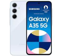 Samsung Galaxy A35 5G Display FHD+ Super AMOLED 6.6”, Android 14, 6GB RAM, 128GB, Dual SIM, Batteria 5.000 mAh, Awesome Iceblue