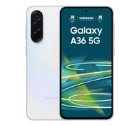Samsung Galaxy A36 5G, Smartphone con Funzioni intelligenti, Display Super AMOLED 6.7”, 6GB RAM, 128GB, Camera 50MP, Batteria 5.000 mAh, IP67, Awesome White