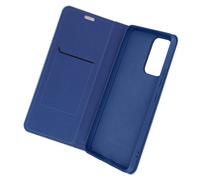 Samsung A53 5G Carbon Case Card Holder Forcell Luna Book Carbon Blue - Nouvo