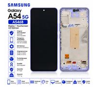Samsung A54 5G A546B Service Pack Originale Display Frame Viola GH82-31232D